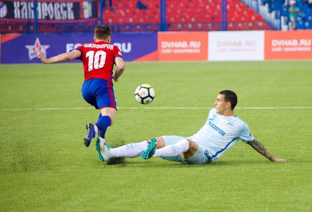 РОСГОССТРАХ-Чемпионат России 2017/18, 1-й тур, «СКА-Хабаровск» — «Зенит»