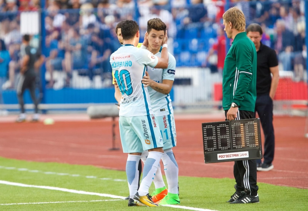 РОСГОССТРАХ-Чемпионат России 2017/18, 1-й тур, «СКА-Хабаровск» — «Зенит»