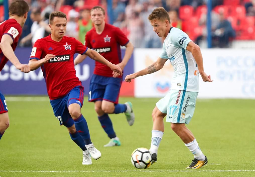 РОСГОССТРАХ-Чемпионат России 2017/18, 1-й тур, «СКА-Хабаровск» — «Зенит»