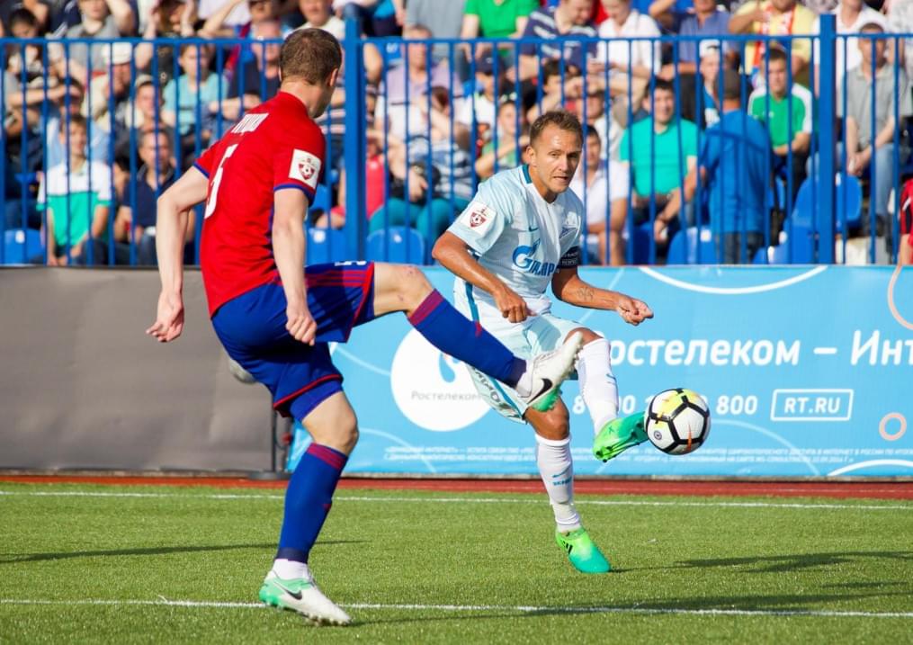 РОСГОССТРАХ-Чемпионат России 2017/18, 1-й тур, «СКА-Хабаровск» — «Зенит»