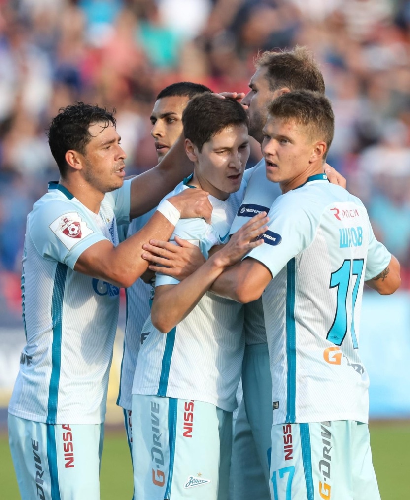 РОСГОССТРАХ-Чемпионат России 2017/18, 1-й тур, «СКА-Хабаровск» — «Зенит»