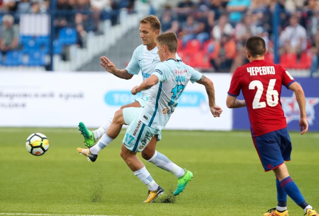 РОСГОССТРАХ-Чемпионат России 2017/18, 1-й тур, «СКА-Хабаровск» — «Зенит»