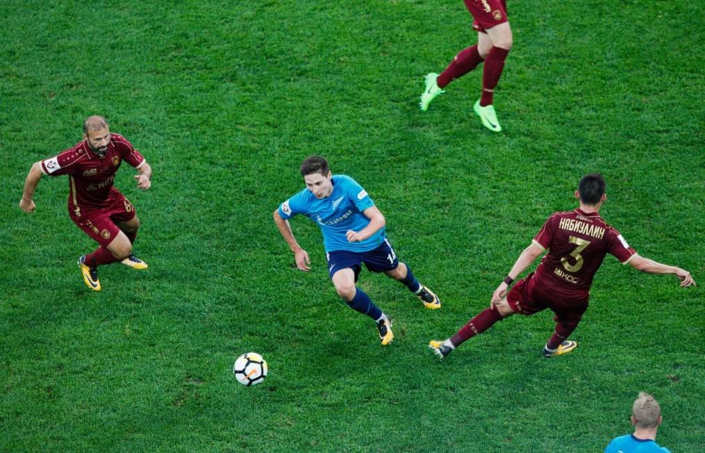 Росгосстрах-Чемпионат России 2017/18, «Зенит» — «Рубин»