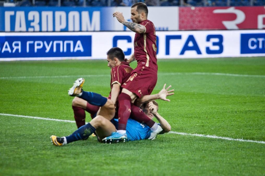 РОСГОССТРАХ-Чемпионат России 2017/18, «Зенит» — «Рубин»