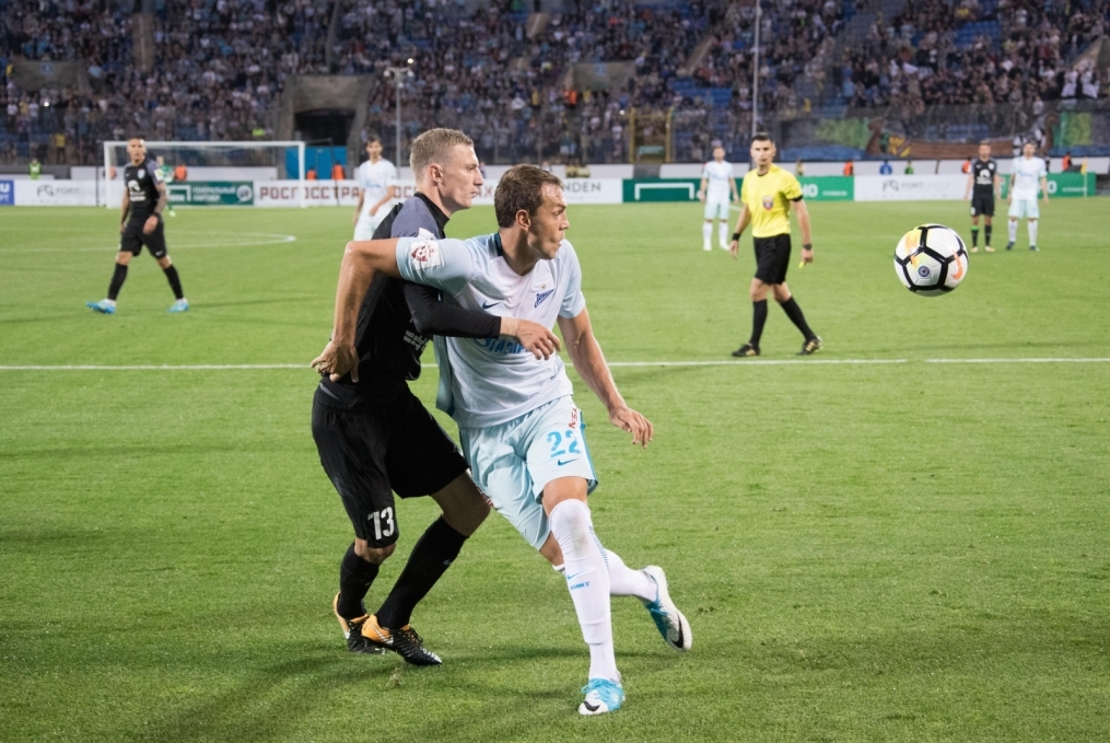 РОСГОССТРАХ — Чемпионат России, 3-й тур, «Тосно»  —  «Зенит»