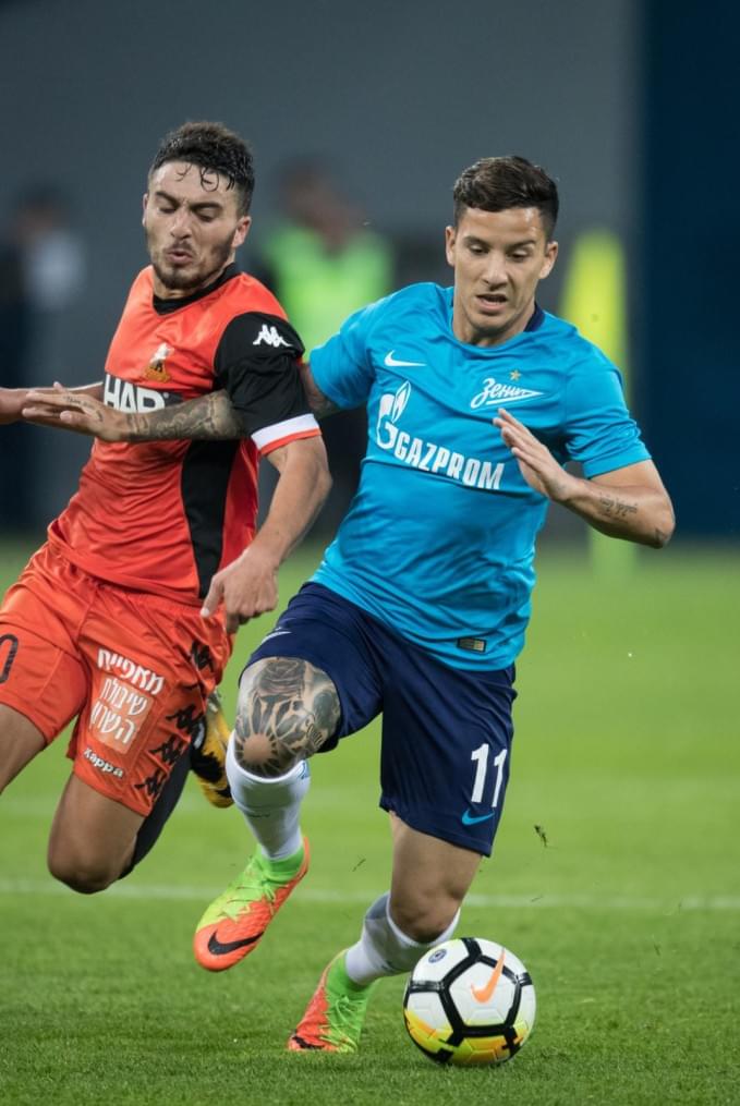 Лига Европы УЕФА 2017/18, «Зенит» — «Бней-Иегуда»