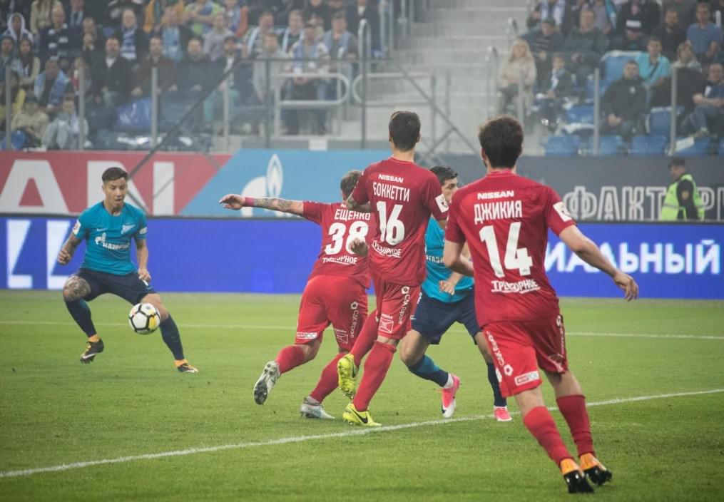 РОСГОССТРАХ-Чемпионат России 2017/2018, 4-й тур, «Зенит» — «Спартак»