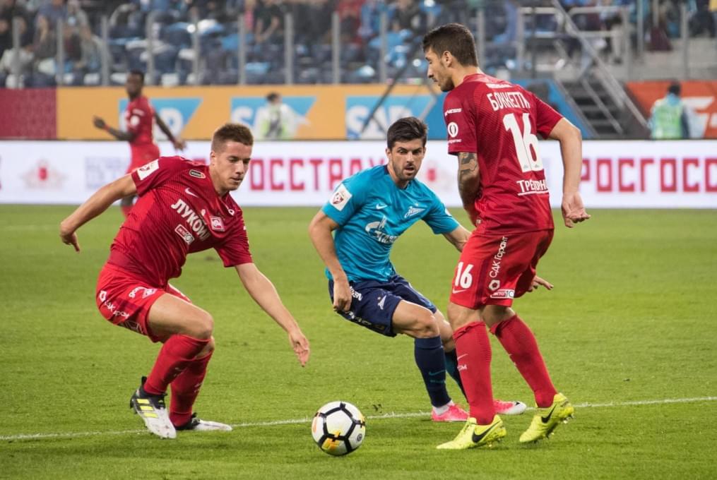 РОСГОССТРАХ-Чемпионат России 2017/2018, 4-й тур, «Зенит» — «Спартак»