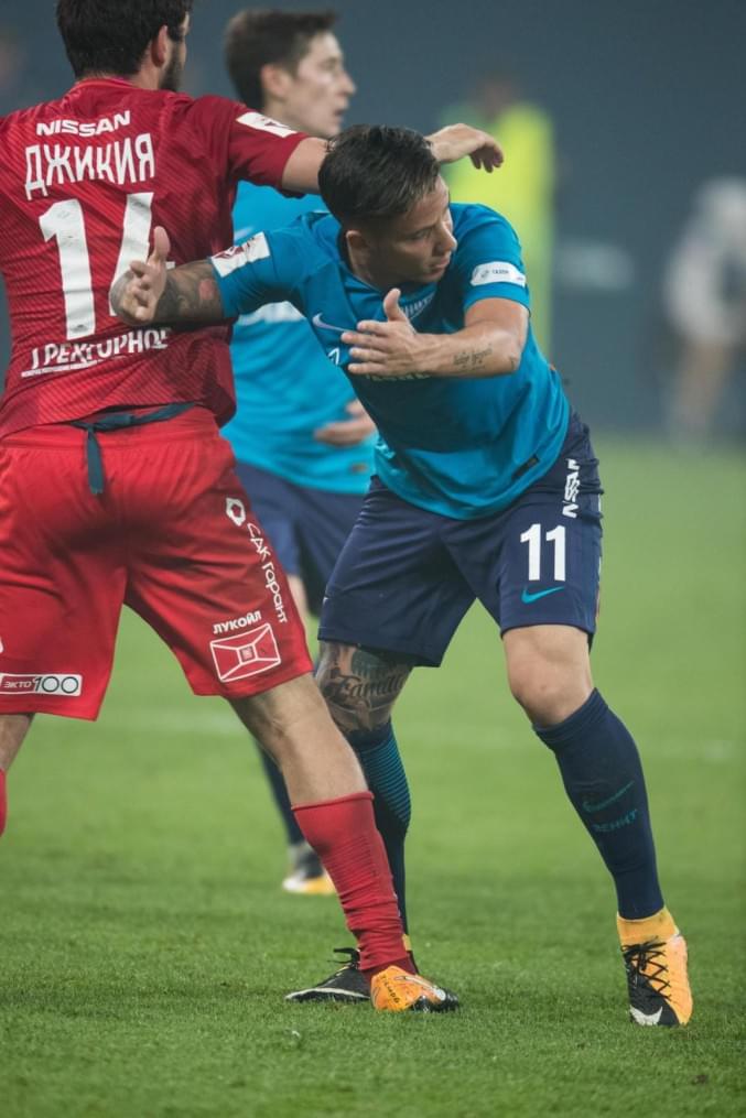 РОСГОССТРАХ-Чемпионат России 2017/2018, 4-й тур, «Зенит» — «Спартак»