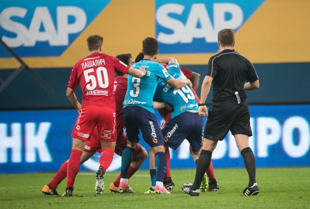 РОСГОССТРАХ-Чемпионат России 2017/2018, 4-й тур, «Зенит» — «Спартак»