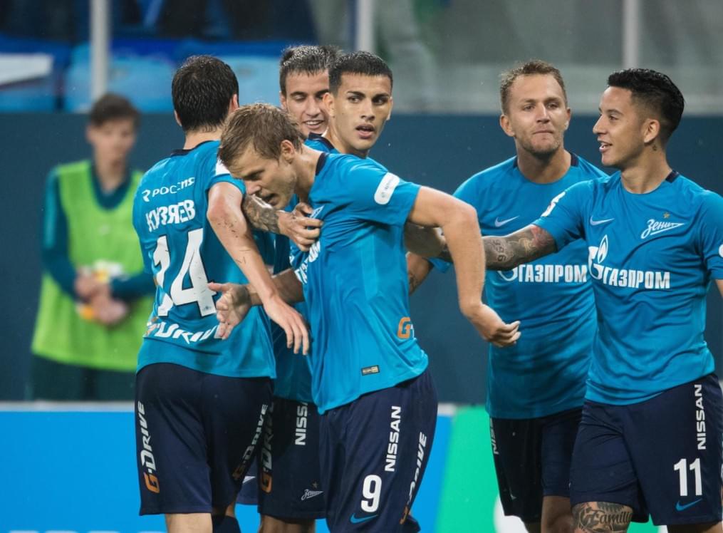 РОСГОССТРАХ-Чемпионат России 2017/2018, 4-й тур, «Зенит» — «Спартак»