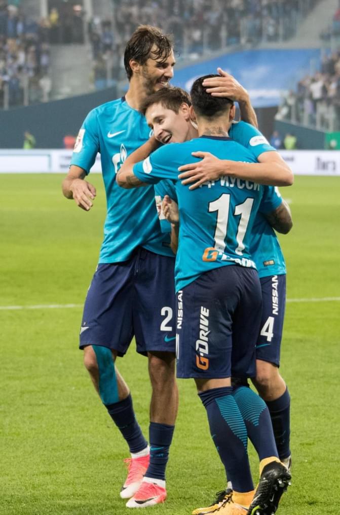 РОСГОССТРАХ-Чемпионат России 2017/2018, 4-й тур, «Зенит» — «Спартак»