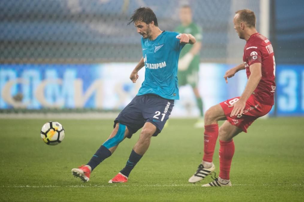 РОСГОССТРАХ-Чемпионат России 2017/2018, 4-й тур, «Зенит» — «Спартак»