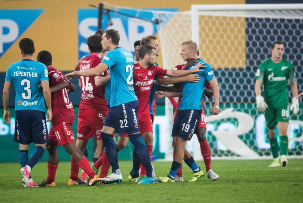 РОСГОССТРАХ-Чемпионат России 2017/2018, 4-й тур, «Зенит» — «Спартак»