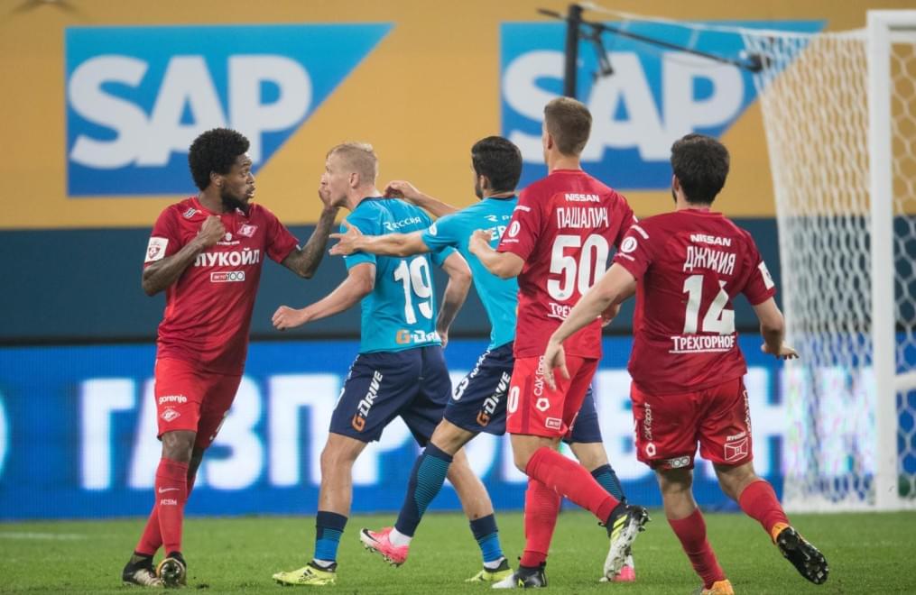 РОСГОССТРАХ-Чемпионат России 2017/2018, 4-й тур, «Зенит» — «Спартак»