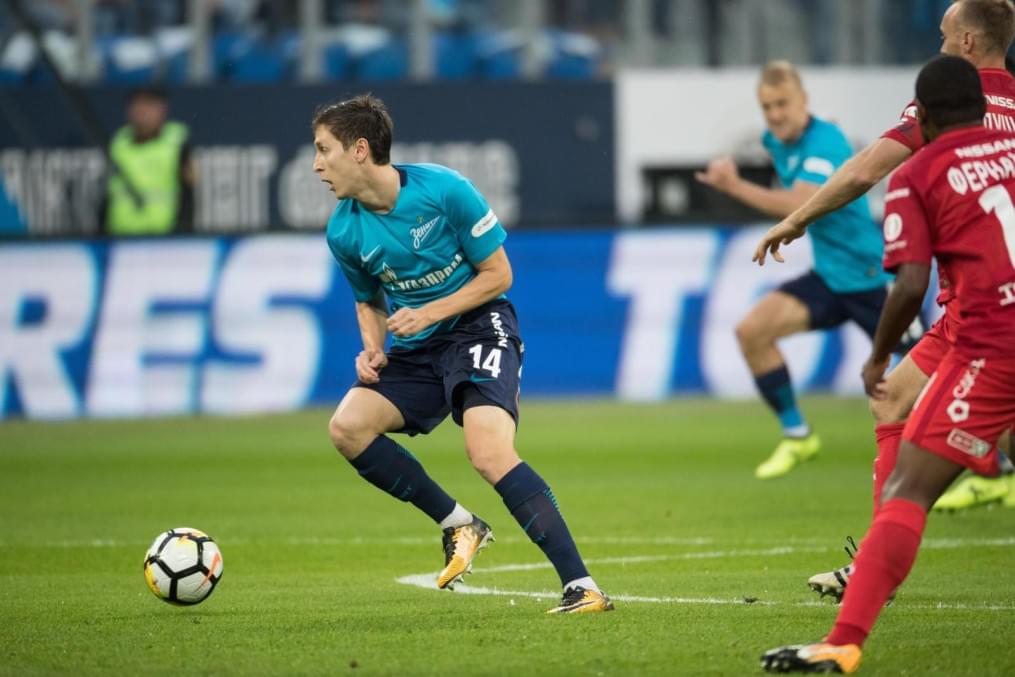 РОСГОССТРАХ-Чемпионат России 2017/2018, 4-й тур, «Зенит» — «Спартак»