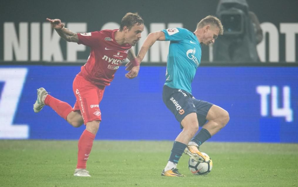 РОСГОССТРАХ-Чемпионат России 2017/2018, 4-й тур, «Зенит» — «Спартак»