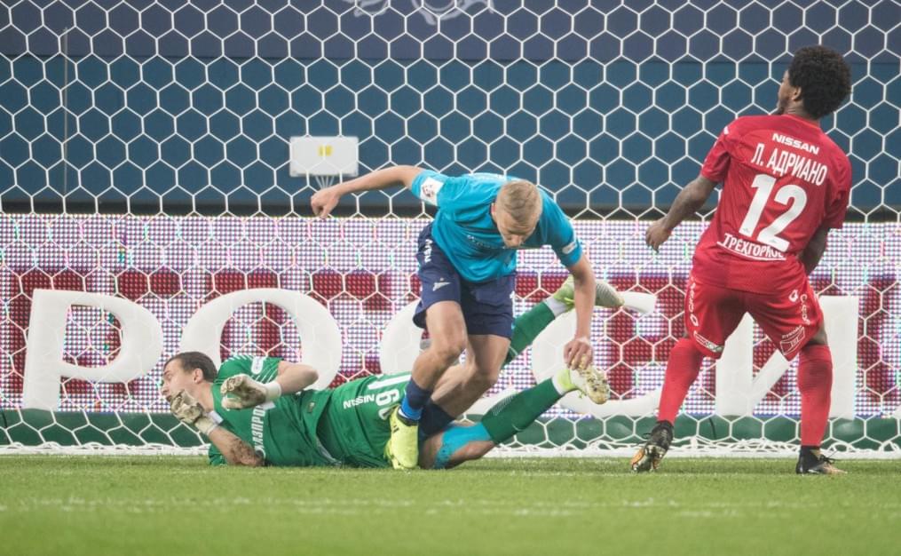 РОСГОССТРАХ-Чемпионат России 2017/2018, 4-й тур, «Зенит» — «Спартак»