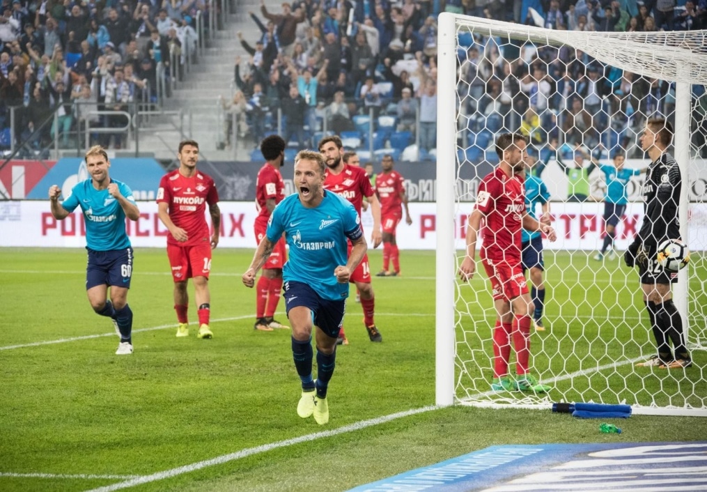 РОСГОССТРАХ-Чемпионат России 2017/2018, 4-й тур, «Зенит» — «Спартак»