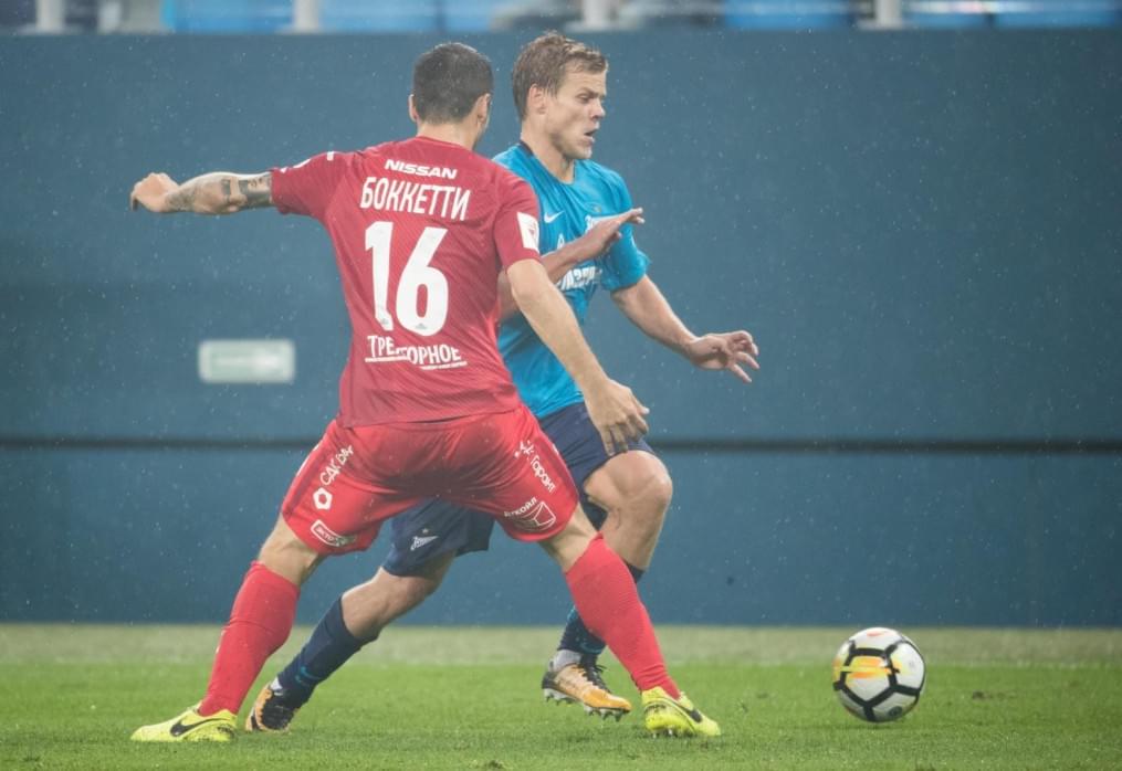 РОСГОССТРАХ-Чемпионат России 2017/2018, 4-й тур, «Зенит» — «Спартак»