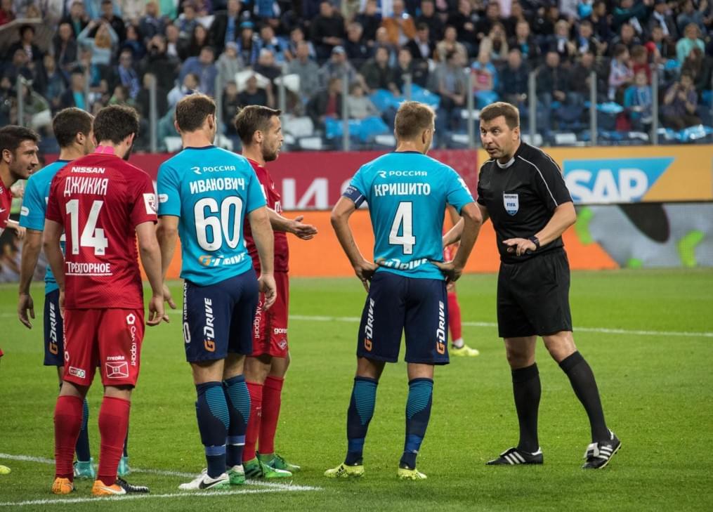 РОСГОССТРАХ-Чемпионат России 2017/2018, 4-й тур, «Зенит» — «Спартак»