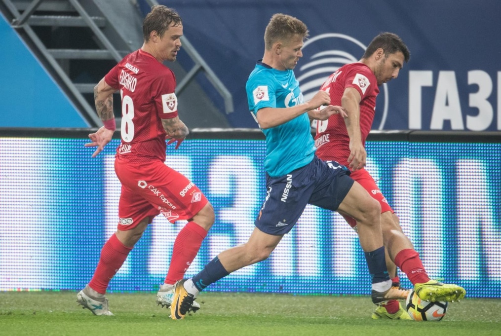 РОСГОССТРАХ-Чемпионат России 2017/2018, 4-й тур, «Зенит» — «Спартак»