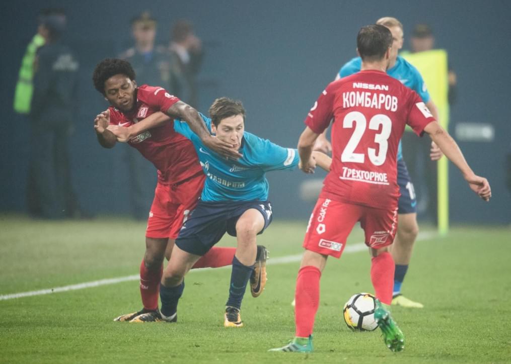 РОСГОССТРАХ-Чемпионат России 2017/2018, 4-й тур, «Зенит» — «Спартак»