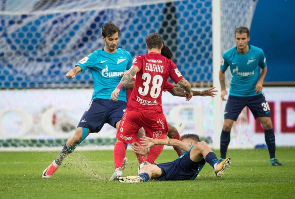 РОСГОССТРАХ-Чемпионат России 2017/2018, 4-й тур, «Зенит» — «Спартак»