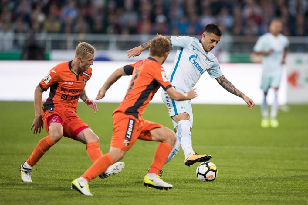 РОСГОССТРАХ-Чемпионат России 2017/2018, 4-й тур, «Урал» — «Зенит»