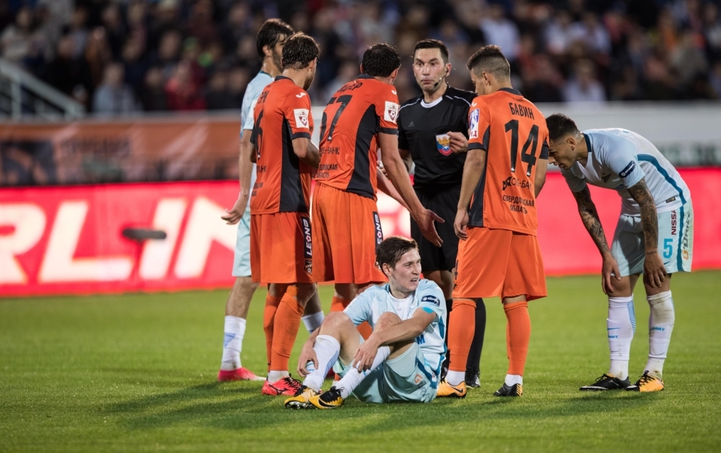 РОСГОССТРАХ-Чемпионат России 2017/2018, 4-й тур, «Урал» — «Зенит»