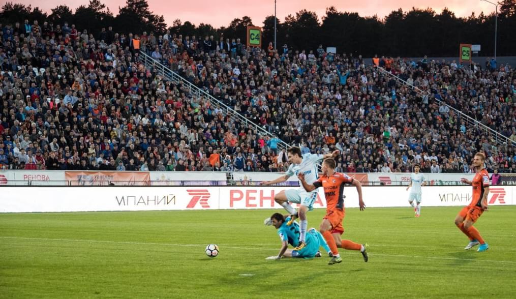 РОСГОССТРАХ-Чемпионат России 2017/2018, 4-й тур, «Урал» — «Зенит»