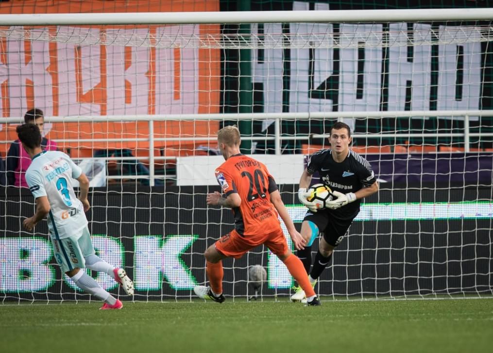 РОСГОССТРАХ-Чемпионат России 2017/2018, 4-й тур, «Урал» — «Зенит»