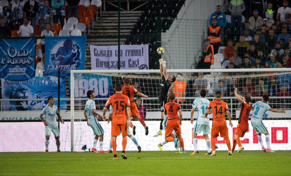 РОСГОССТРАХ-Чемпионат России 2017/2018, 4-й тур, «Урал» — «Зенит»