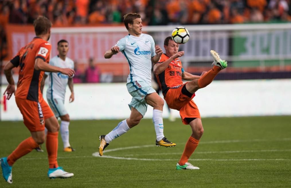 РОСГОССТРАХ-Чемпионат России 2017/2018, 4-й тур, «Урал» — «Зенит»