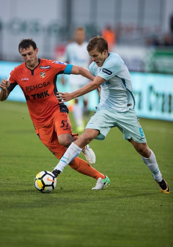 РОСГОССТРАХ-Чемпионат России 2017/2018, 4-й тур, «Урал» — «Зенит»