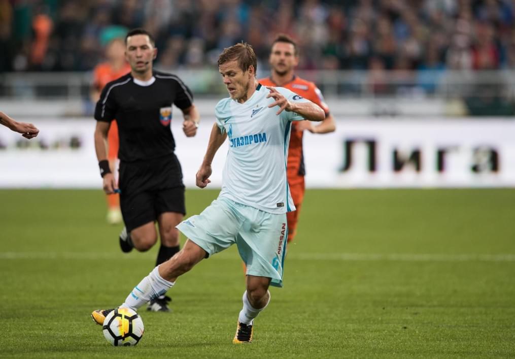 РОСГОССТРАХ-Чемпионат России 2017/2018, 4-й тур, «Урал» — «Зенит»