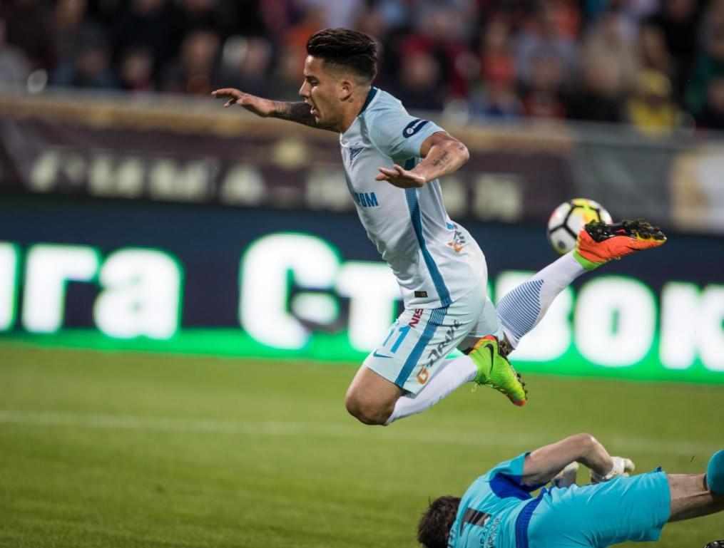 РОСГОССТРАХ-Чемпионат России 2017/2018, 4-й тур, «Урал» — «Зенит»