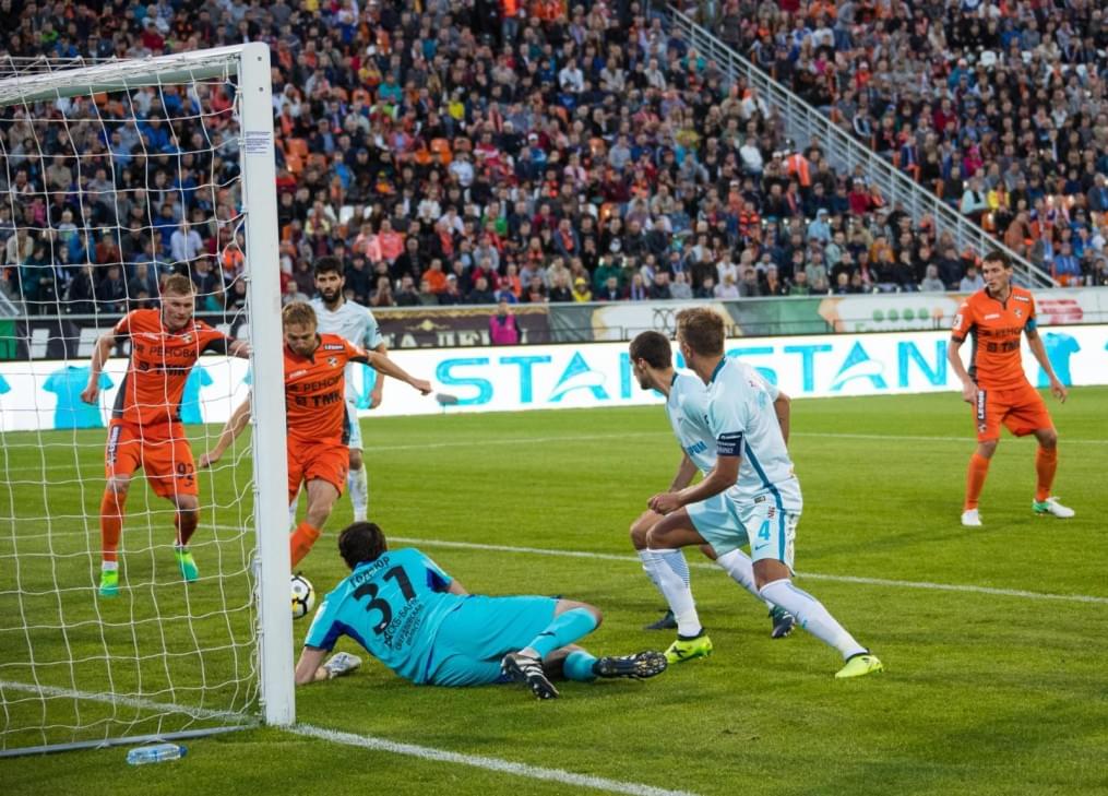 РОСГОССТРАХ-Чемпионат России 2017/2018, 4-й тур, «Урал» — «Зенит»