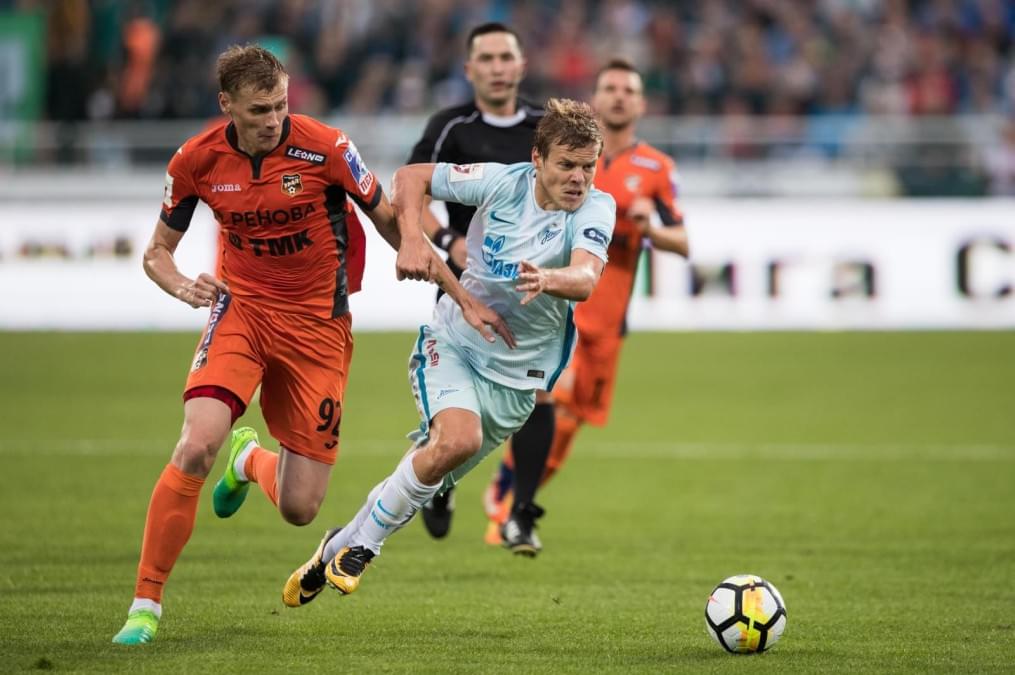 РОСГОССТРАХ-Чемпионат России 2017/2018, 4-й тур, «Урал» — «Зенит»