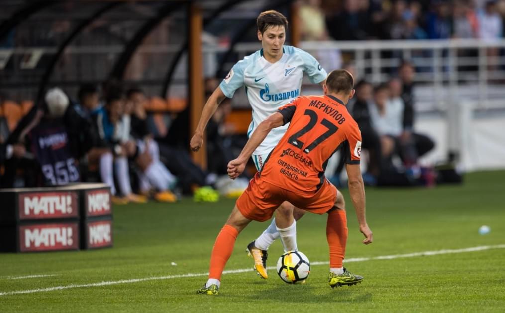 РОСГОССТРАХ-Чемпионат России 2017/2018, 4-й тур, «Урал» — «Зенит»