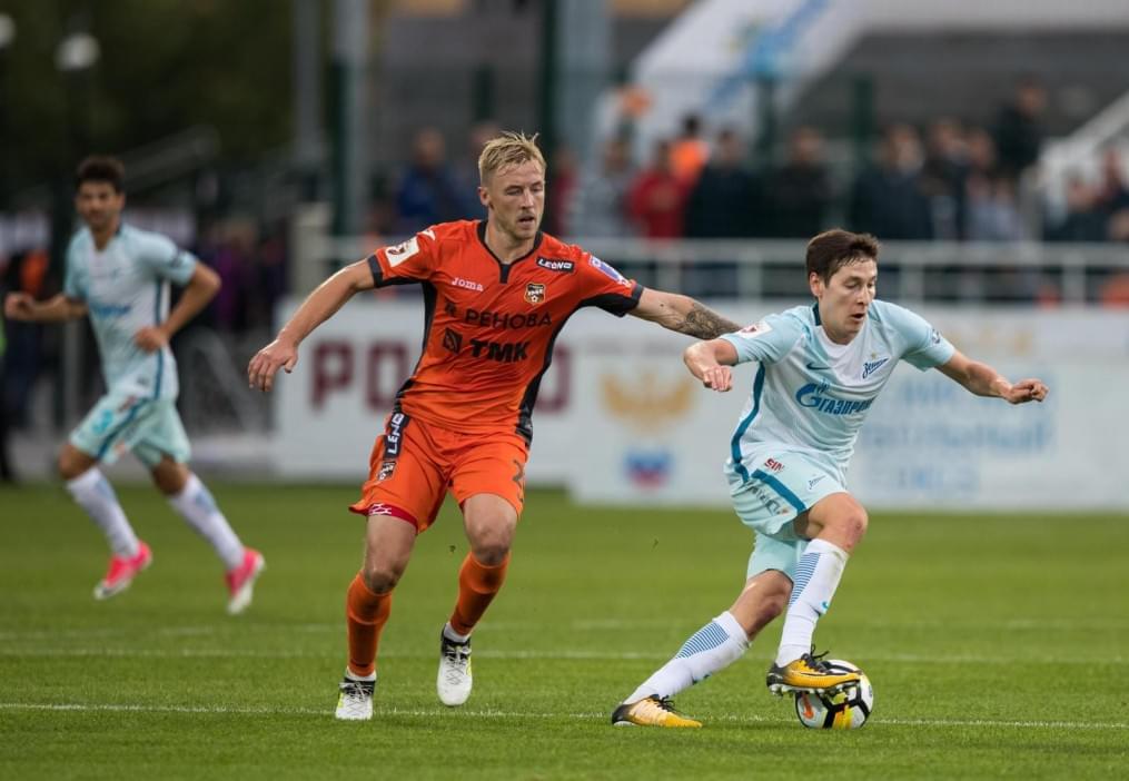 РОСГОССТРАХ-Чемпионат России 2017/2018, 4-й тур, «Урал» — «Зенит»