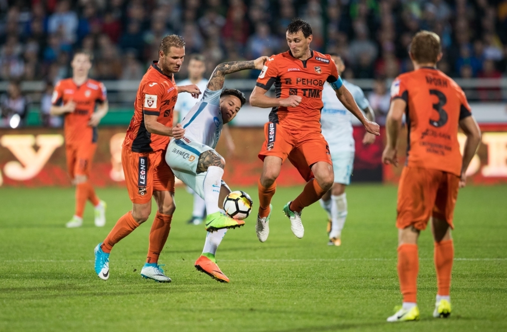 РОСГОССТРАХ-Чемпионат России 2017/2018, 4-й тур, «Урал» — «Зенит»