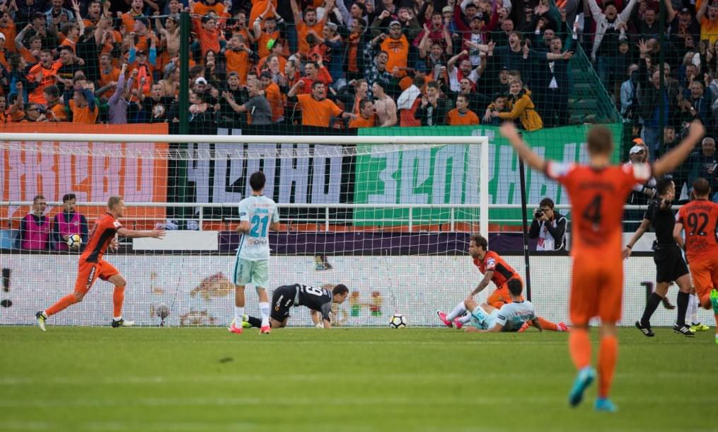 РОСГОССТРАХ-Чемпионат России 2017/2018, 4-й тур, «Урал» — «Зенит»