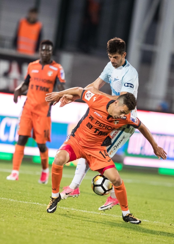 РОСГОССТРАХ-Чемпионат России 2017/2018, 4-й тур, «Урал» — «Зенит»