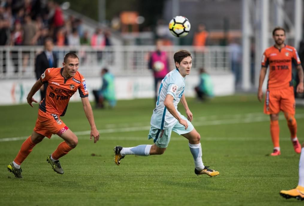 РОСГОССТРАХ-Чемпионат России 2017/2018, 4-й тур, «Урал» — «Зенит»