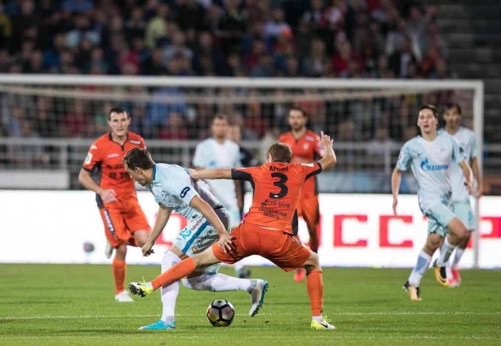 РОСГОССТРАХ-Чемпионат России 2017/2018, 4-й тур, «Урал» — «Зенит»