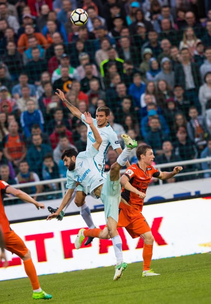 РОСГОССТРАХ-Чемпионат России 2017/2018, 4-й тур, «Урал» — «Зенит»