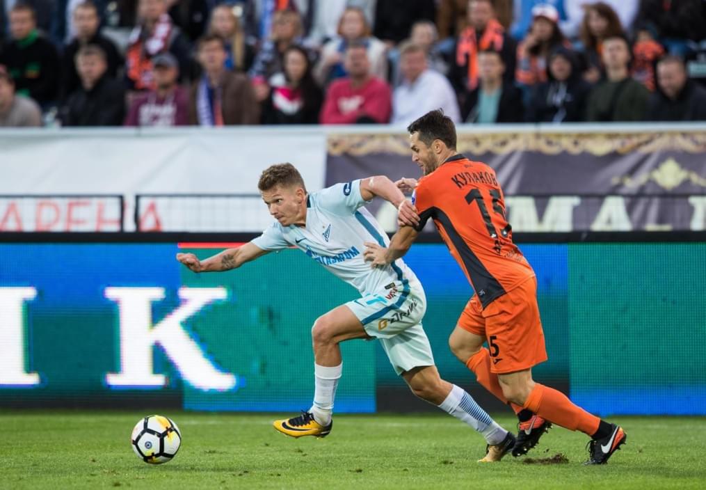 РОСГОССТРАХ-Чемпионат России 2017/2018, 4-й тур, «Урал» — «Зенит»