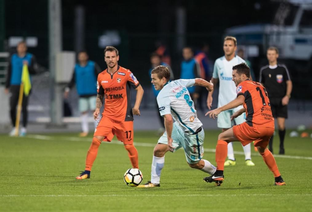 РОСГОССТРАХ-Чемпионат России 2017/2018, 4-й тур, «Урал» — «Зенит»