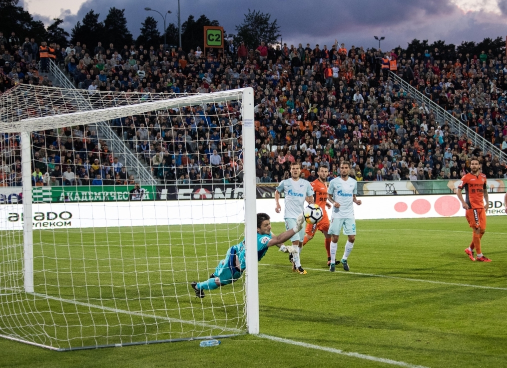 РОСГОССТРАХ-Чемпионат России 2017/2018, 4-й тур, «Урал» — «Зенит»